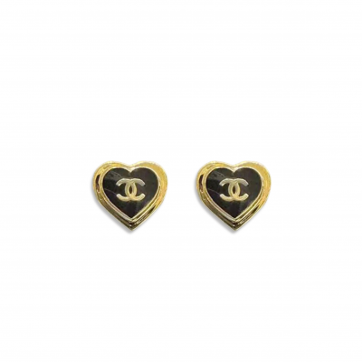 CHANEL HEART EARRINGS